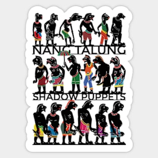 Nang Talung Shadow Puppets Sticker